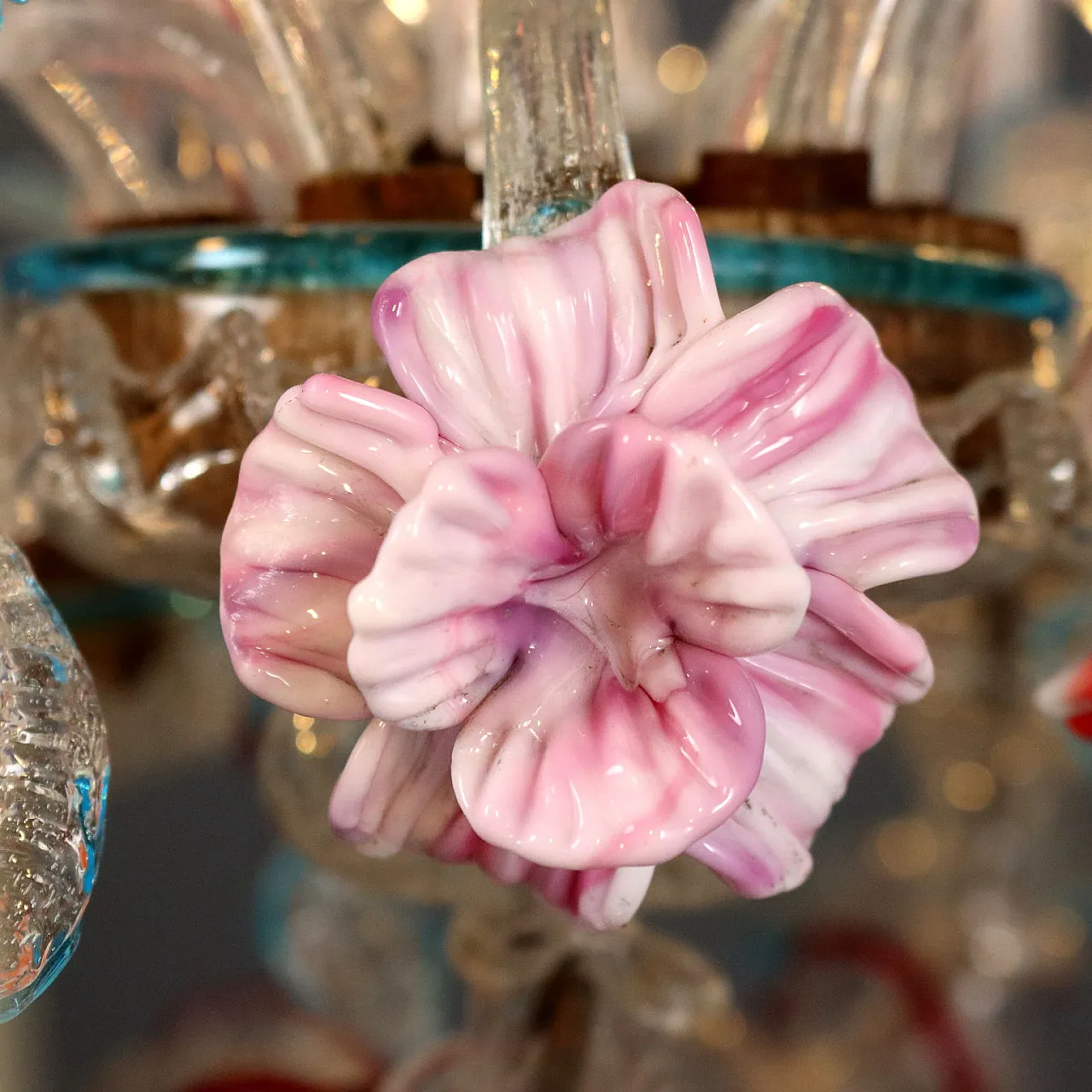 Lampadario in stile Ca' Rezzonico, metà '900 4