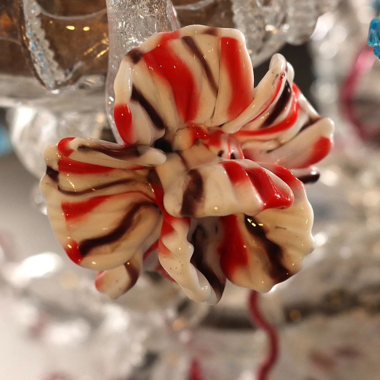 Lampadario in stile Ca' Rezzonico, metà '900 6