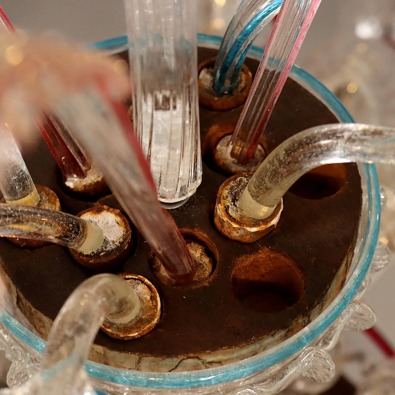 Lampadario in stile Ca' Rezzonico, metà '900 9