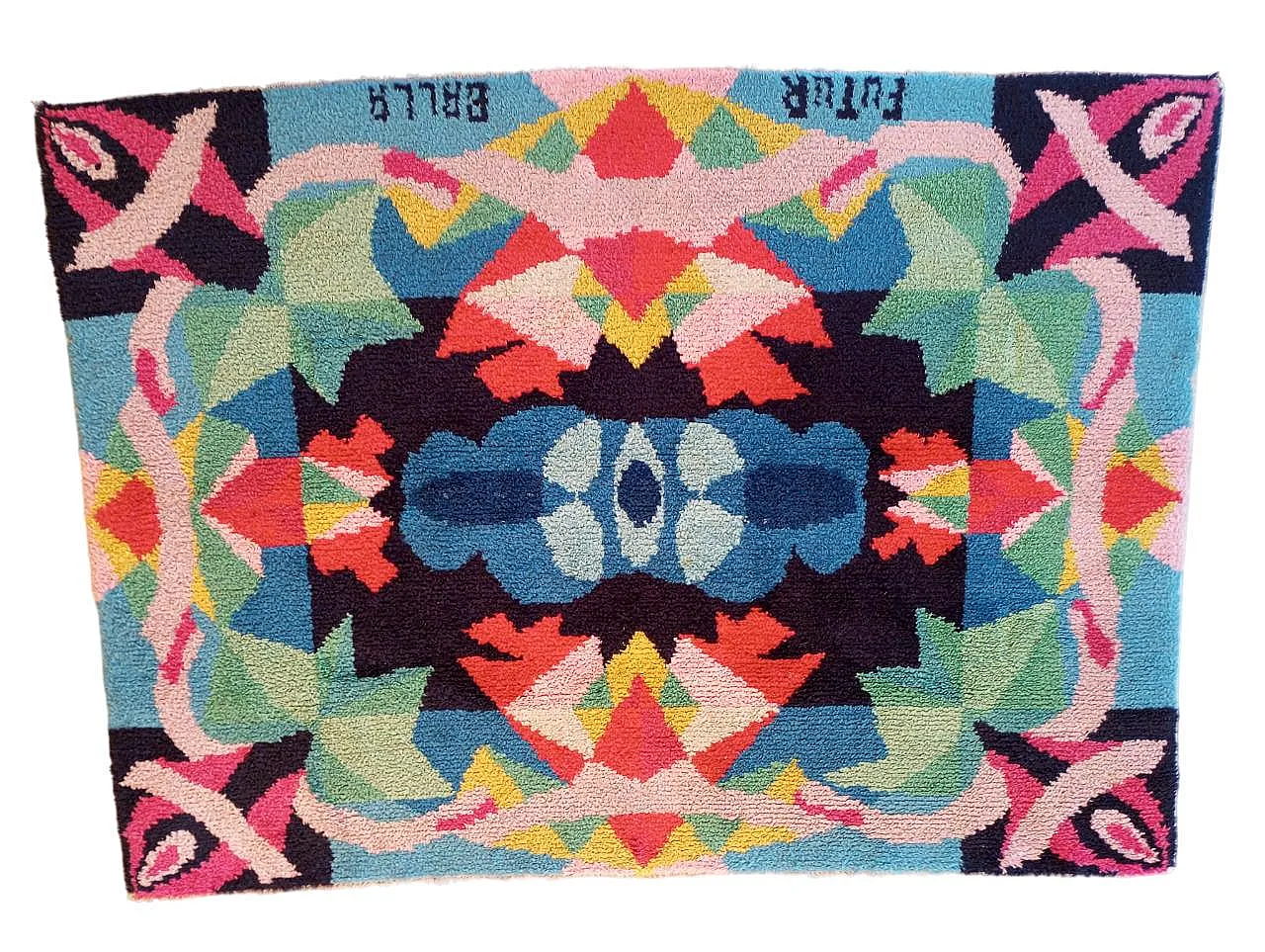 Tappeto Fiori + Spazio edizione limitata, anni ‘80 2