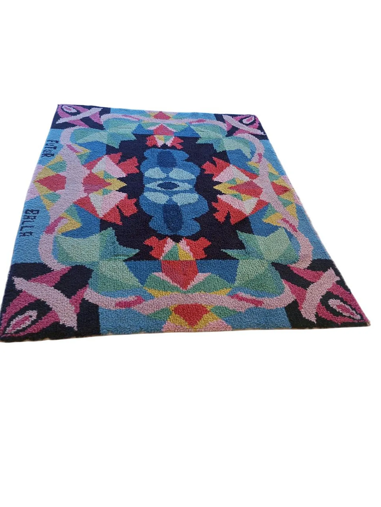 Tappeto Fiori + Spazio edizione limitata, anni ‘80 3