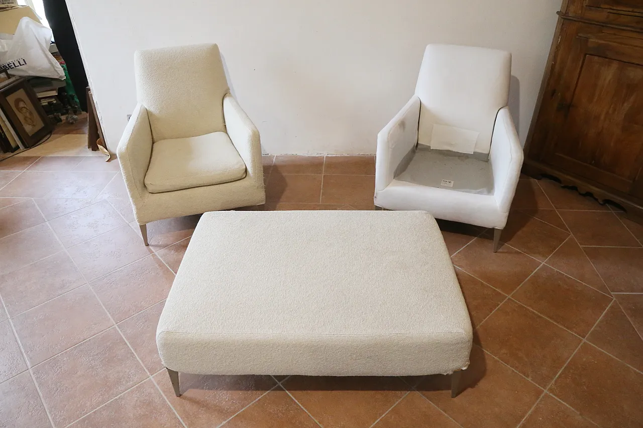 Dandy lounge by Antonio Citterio for B&B Italia Maxalto, 1996 1