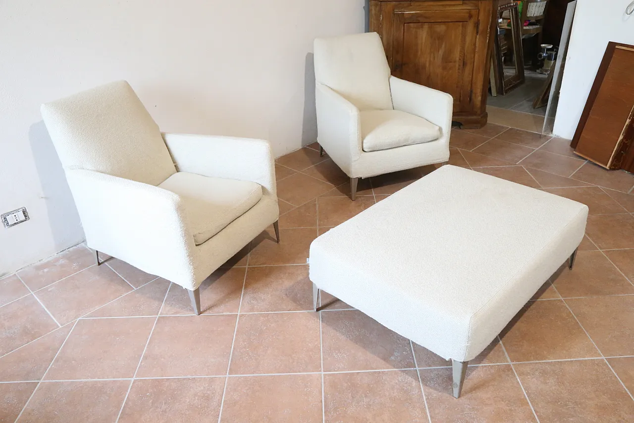 Dandy lounge by Antonio Citterio for B&B Italia Maxalto, 1996 2