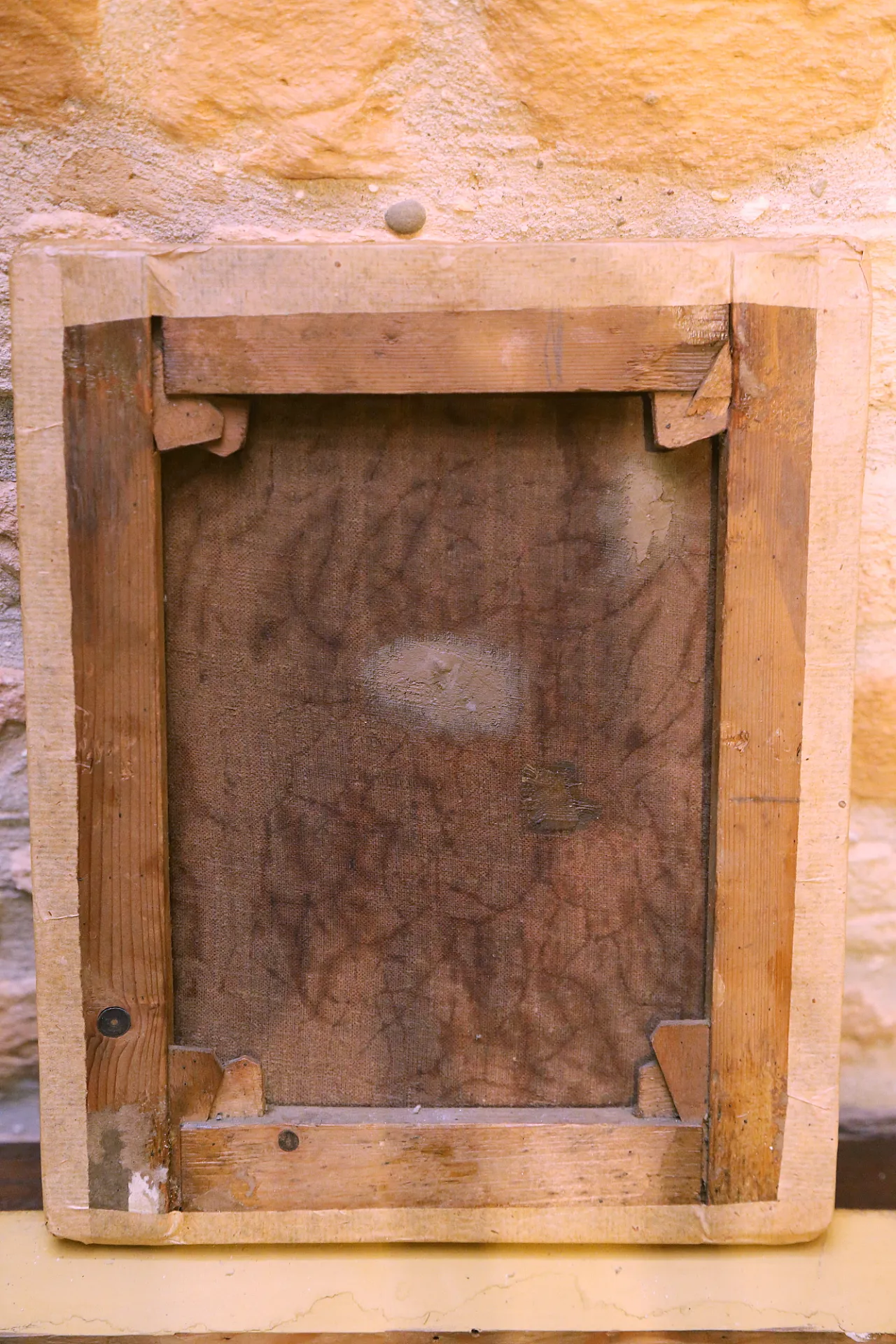 Joseph Weidner Josef oil painting on canvas Virgin Mary signed, 1826 13