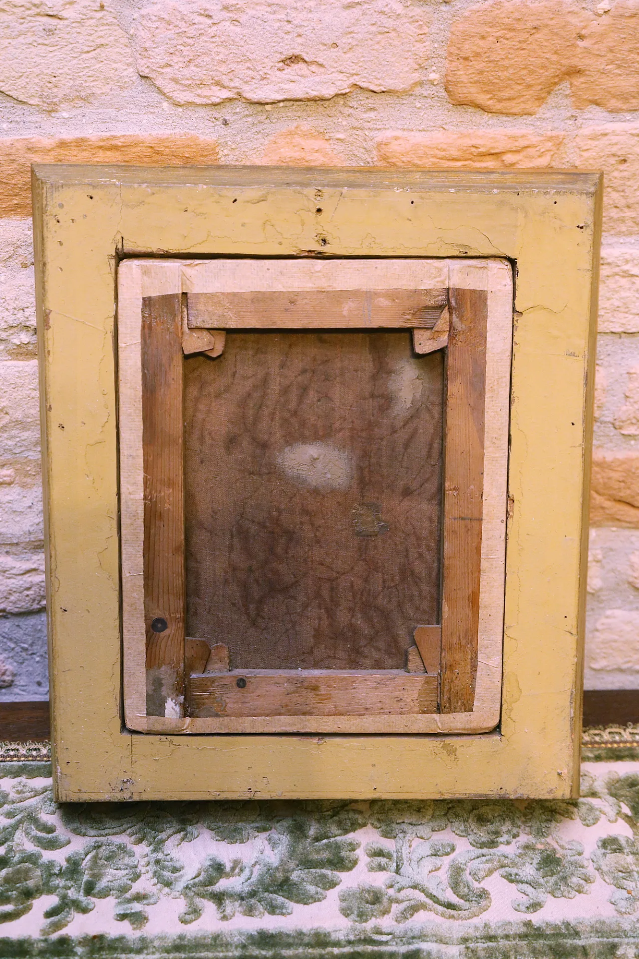 Joseph Weidner Josef oil painting on canvas Virgin Mary signed, 1826 17