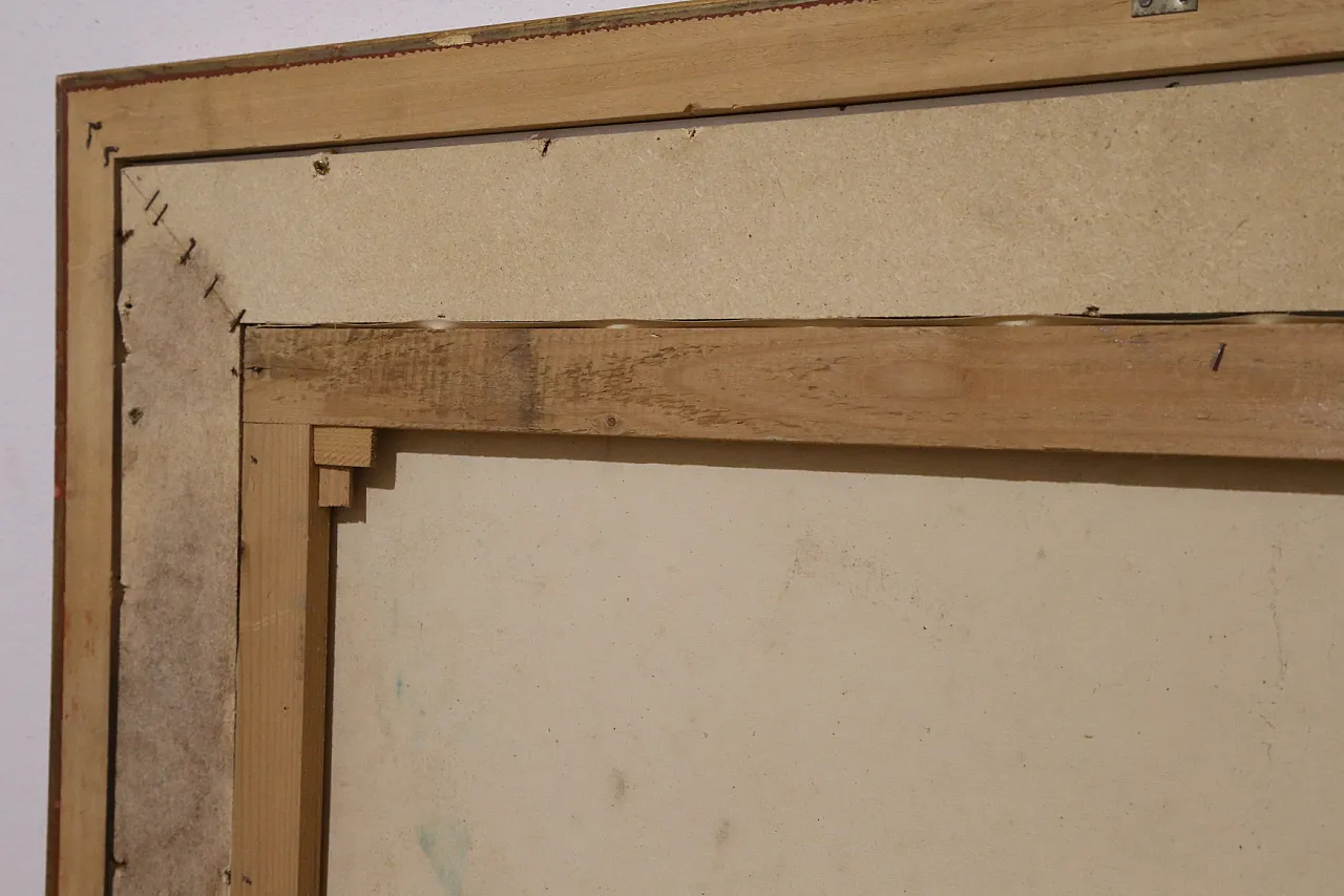 Navigli Milan by Giuseppe Vismara, oil canvas 1990s 14