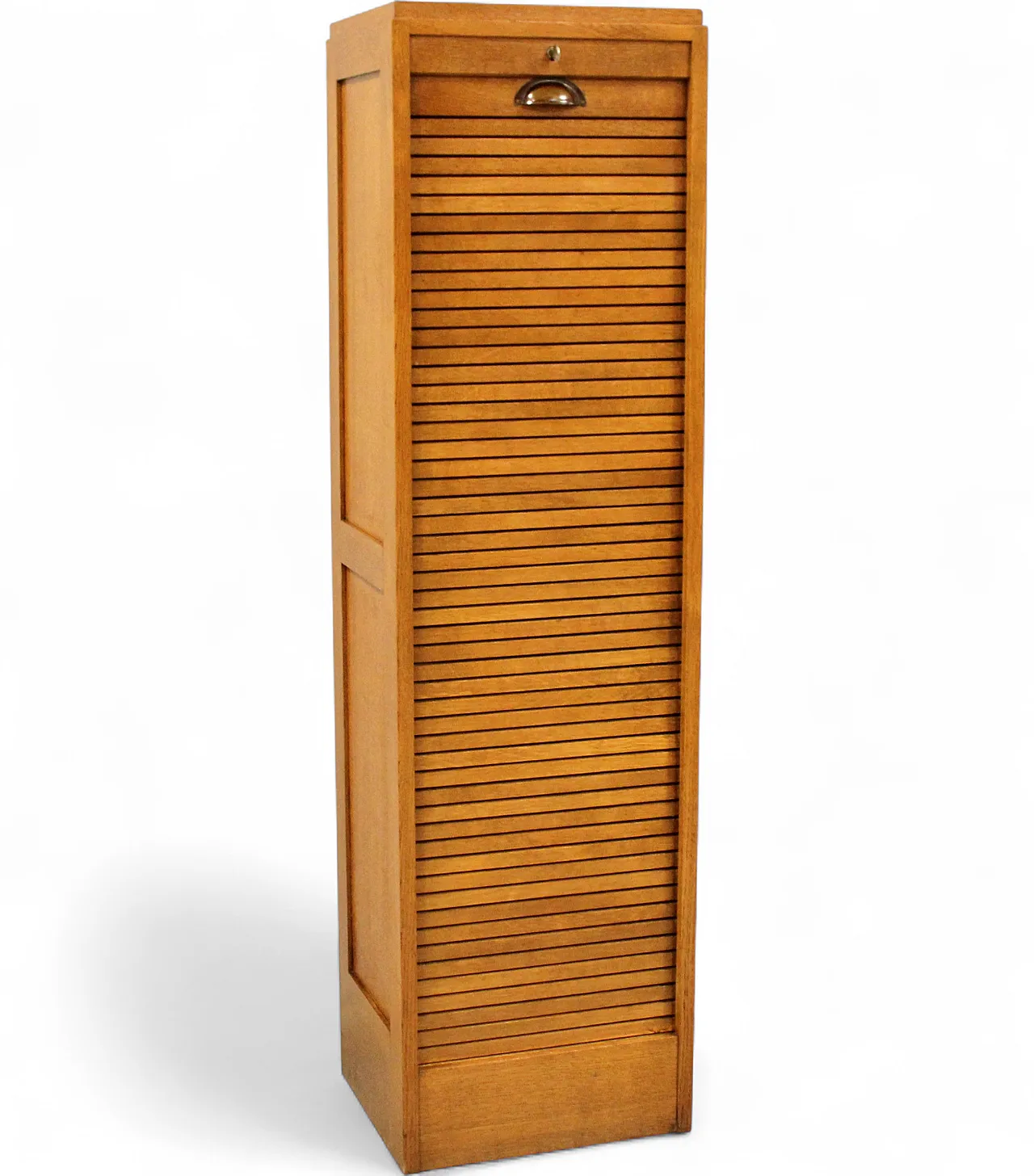 Classificatore serranda schedario archivio in rovere, primo '900 11