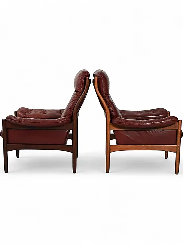 Coppia di poltrone Hoffman di Gunnar Kentemol, anni '70