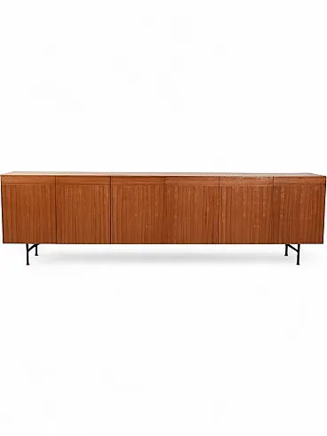 Sideboard in teak a sei ante attribuito a Nils Jonsson