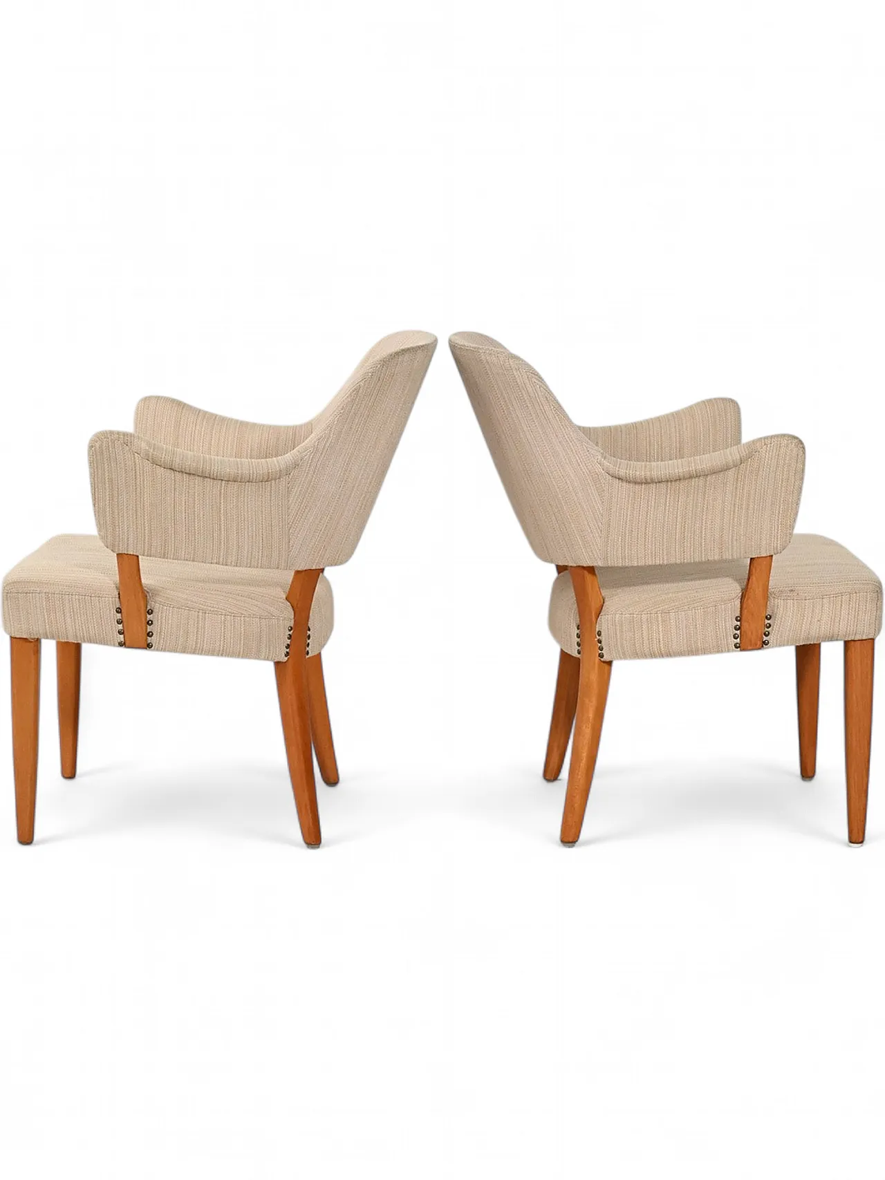 Coppia di poltrone Lata Greven di Carl Malmsten, anni '50 13