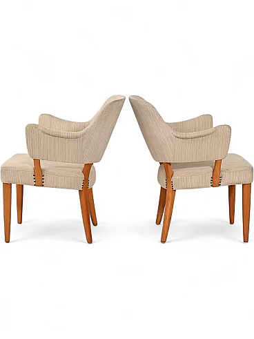 Coppia di poltrone Lata Greven di Carl Malmsten, anni '50