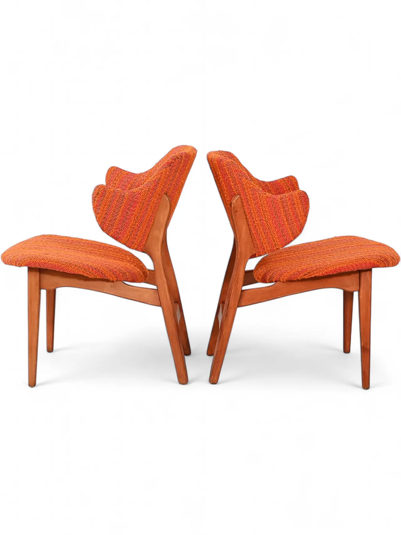 Coppia di poltroncine modello 306 di Jens Hjorth, anni '50 10