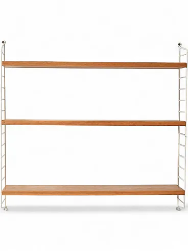 Sistema di mensole a muro scandinavo “Hylla” anni Sessanta