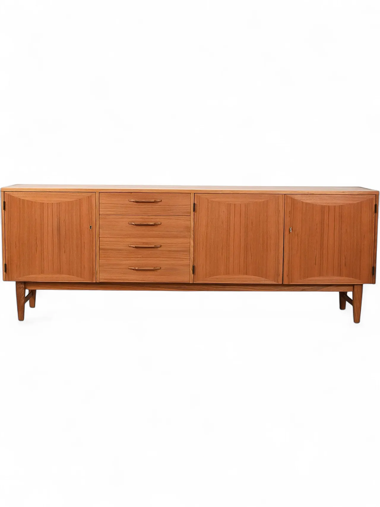 Sideboard scandinavo in teak prodotto da Ajfa Möbelfabrik 12