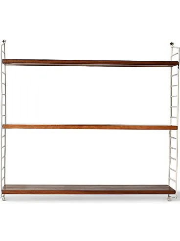 Sistema di mensole Hylla in teak