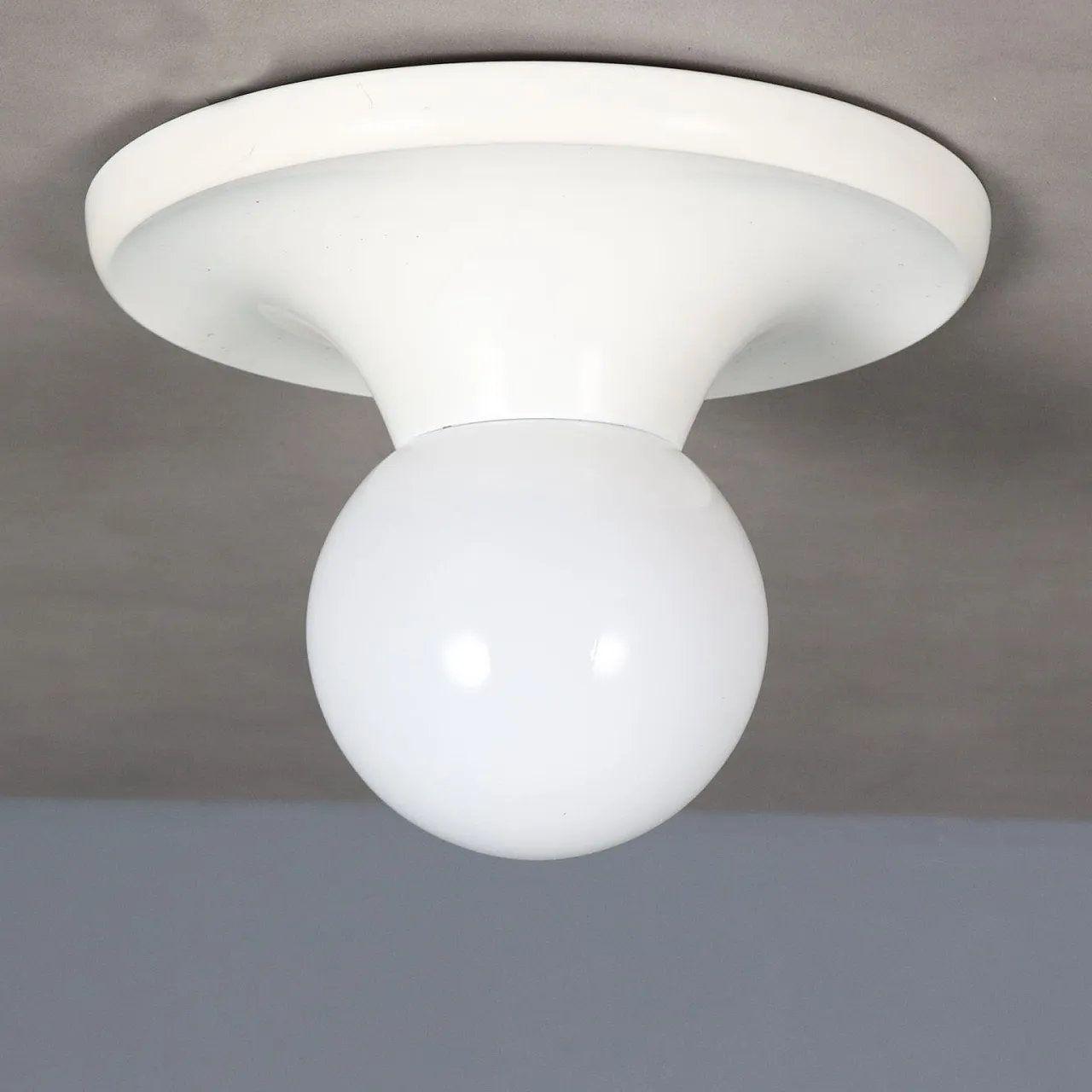 Lampada da soffitto/parete in alluminio smaltato, '900 4