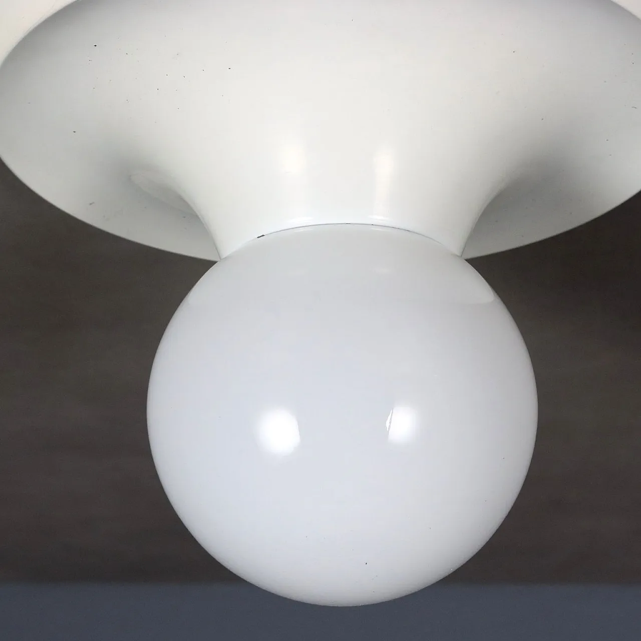 Lampada da soffitto/parete in alluminio smaltato, '900 5