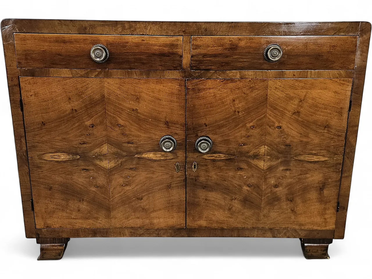 Art Deco sideboard in walnut, 1940s 23