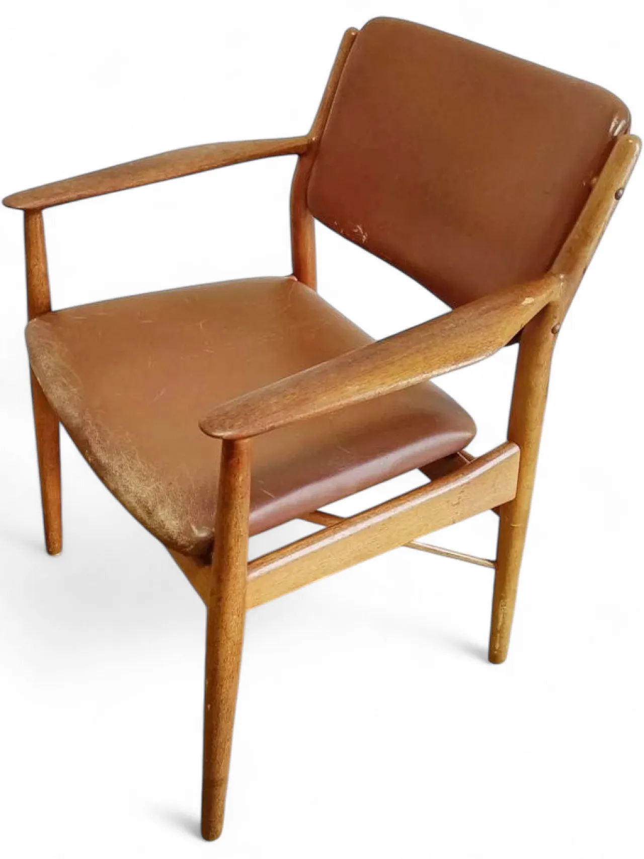 Teak armchair by Arne Vodder, Denmark, 1950s 10
