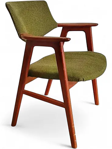 Danish teak chair by Erik Kirkegaard, 1950s