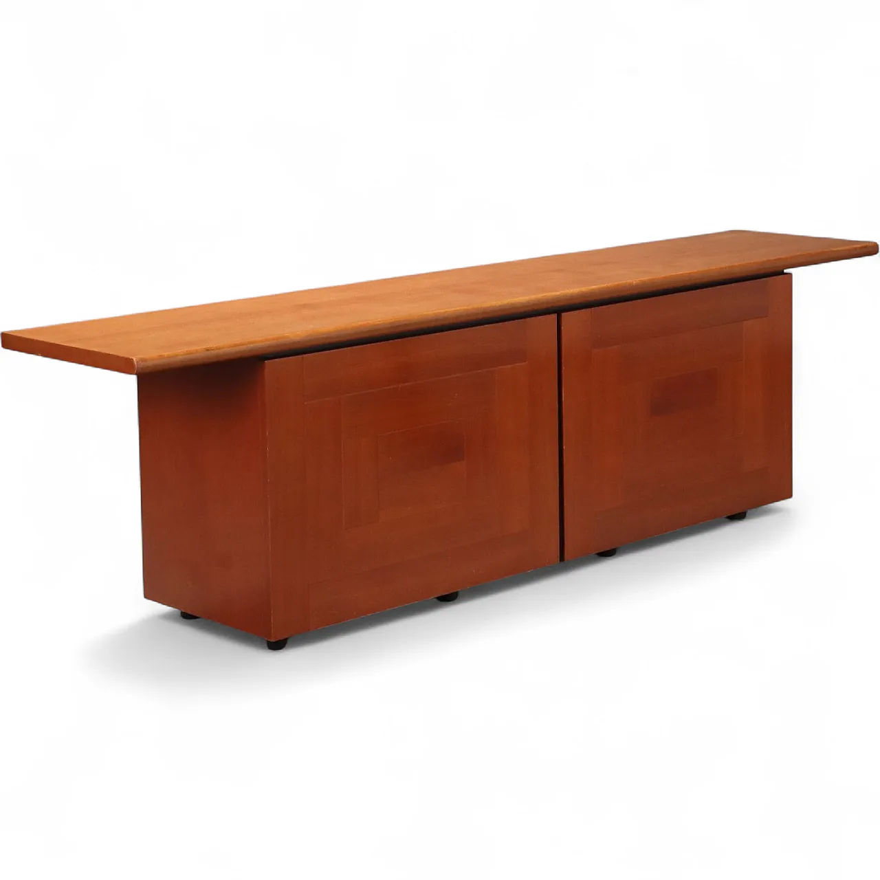 Credenza in legno con ante scorrevoli e battenti, '900 11