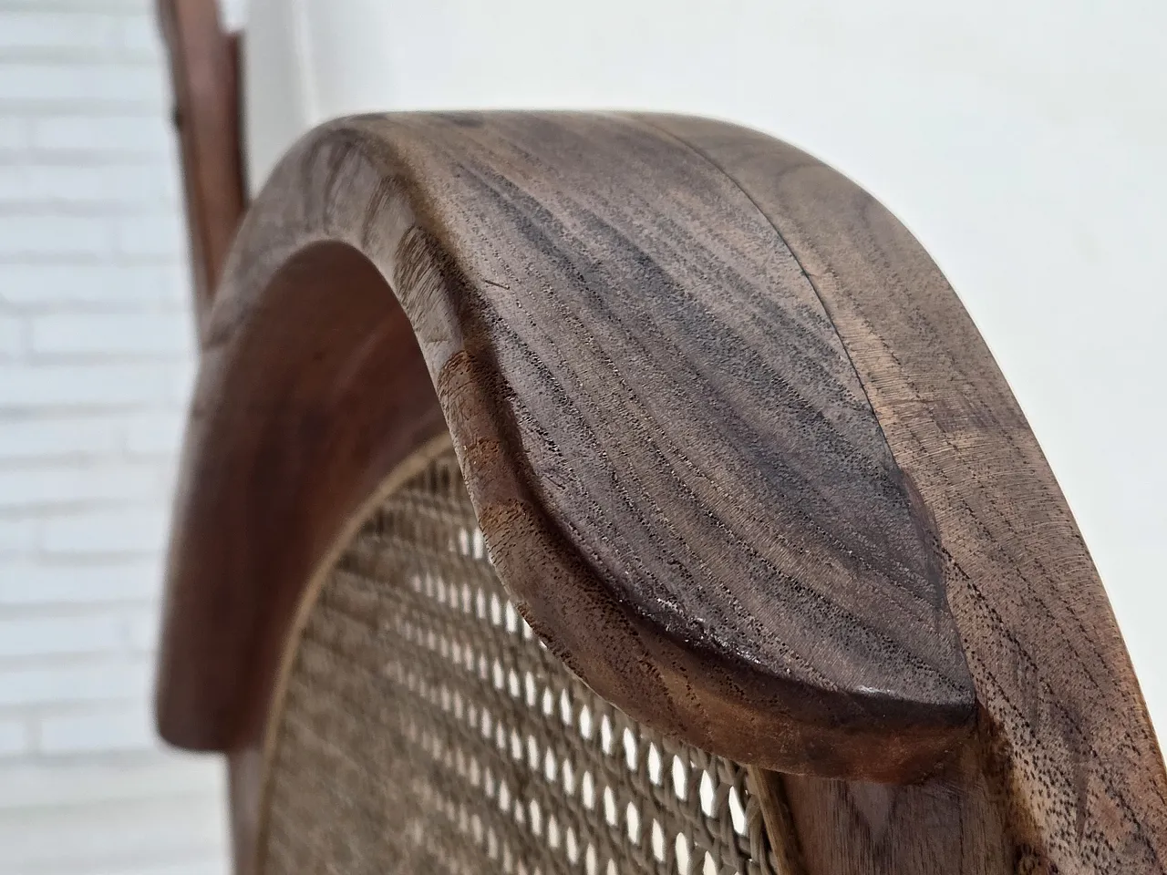 2-seater sofa by Klaus Wettergren in cotton fabric and mesh, 1970s 6