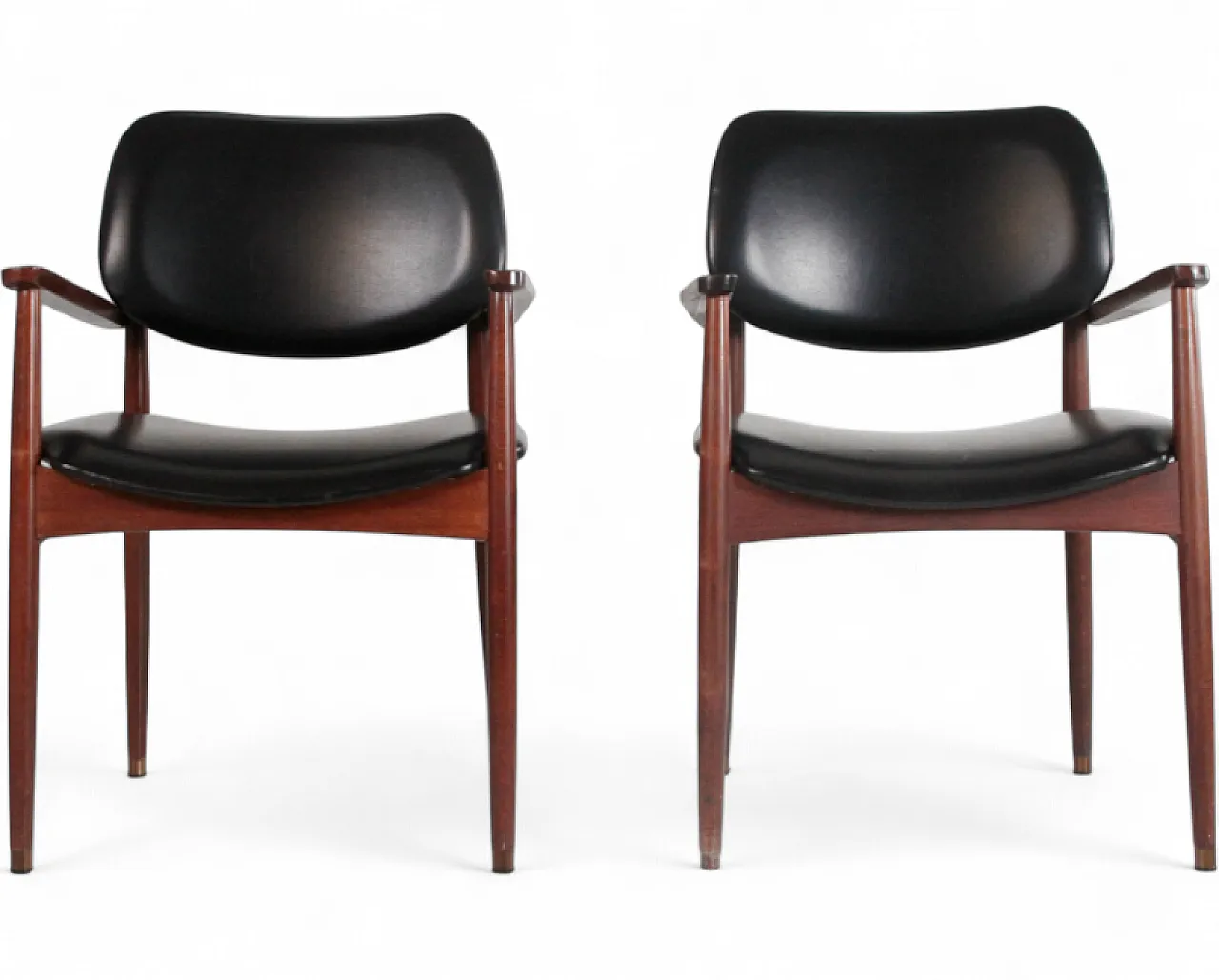 Pair of armrest chairs attributed to Anonima Castelli, 1960s 16