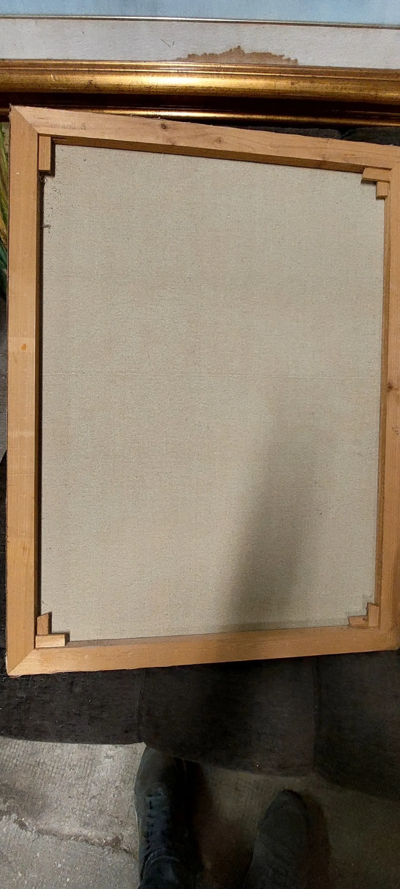 Franco Balleri, dipinto astratto olio su tela, '900 9