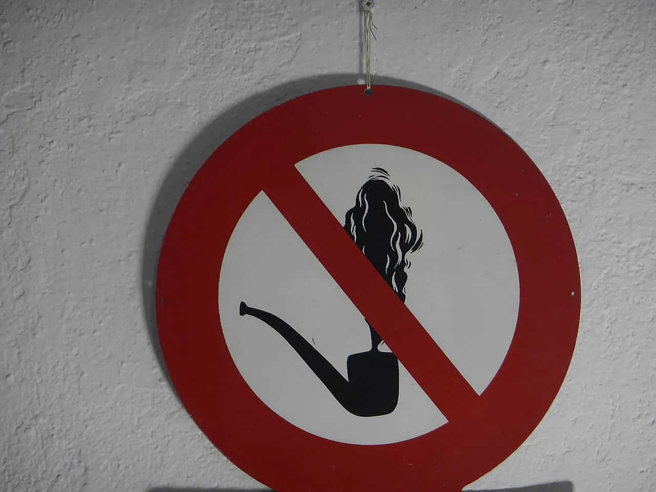 Cartello Divieto di usare fiamme libere 1950 2