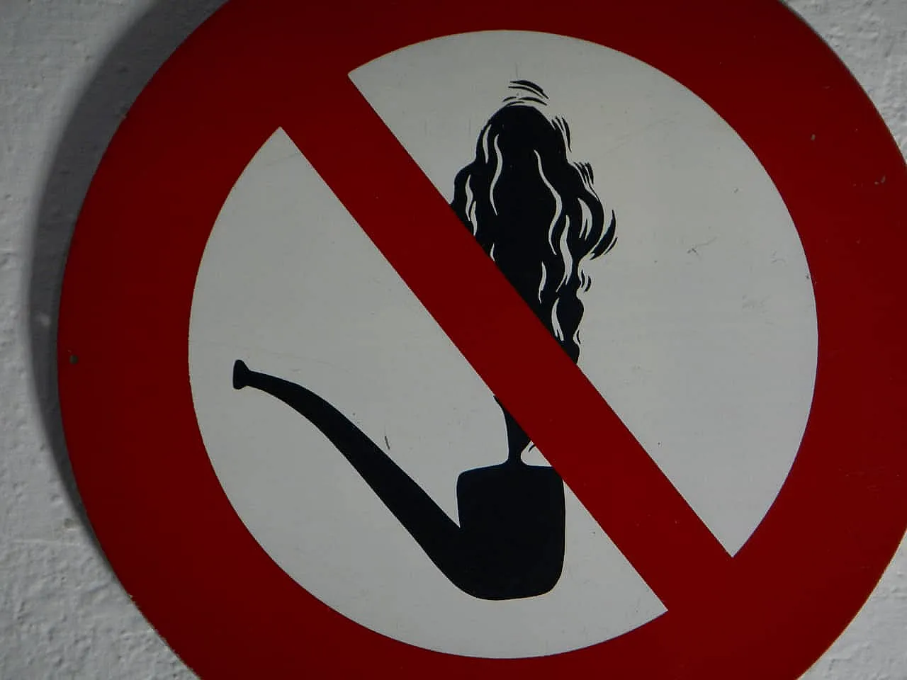 Cartello Divieto di usare fiamme libere 1950 4