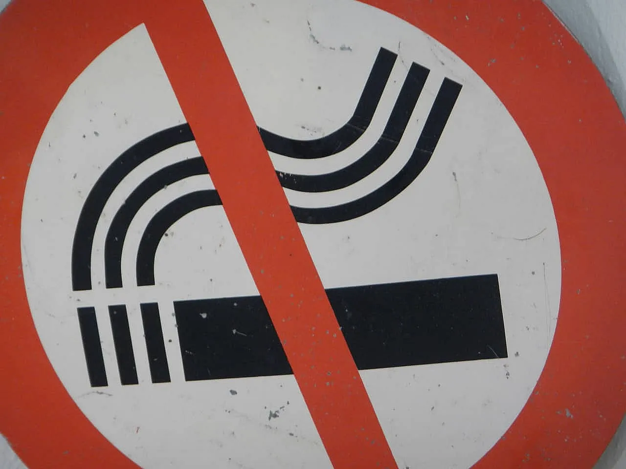 Cartello Divieto di fumare 1950 3