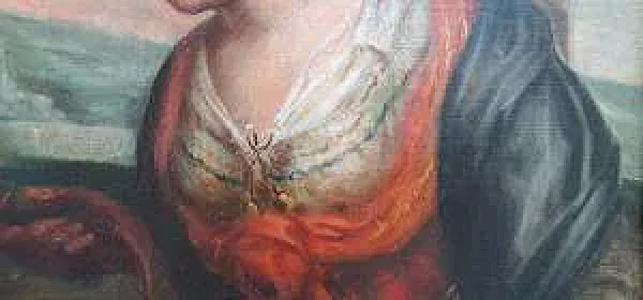 Christ and the Samaritan Woman at the Well, oil on canvas,18th century 7