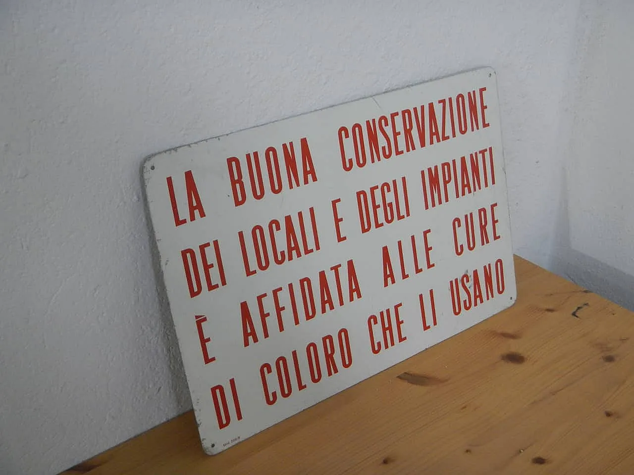 Cartello industria tessile 1960 3