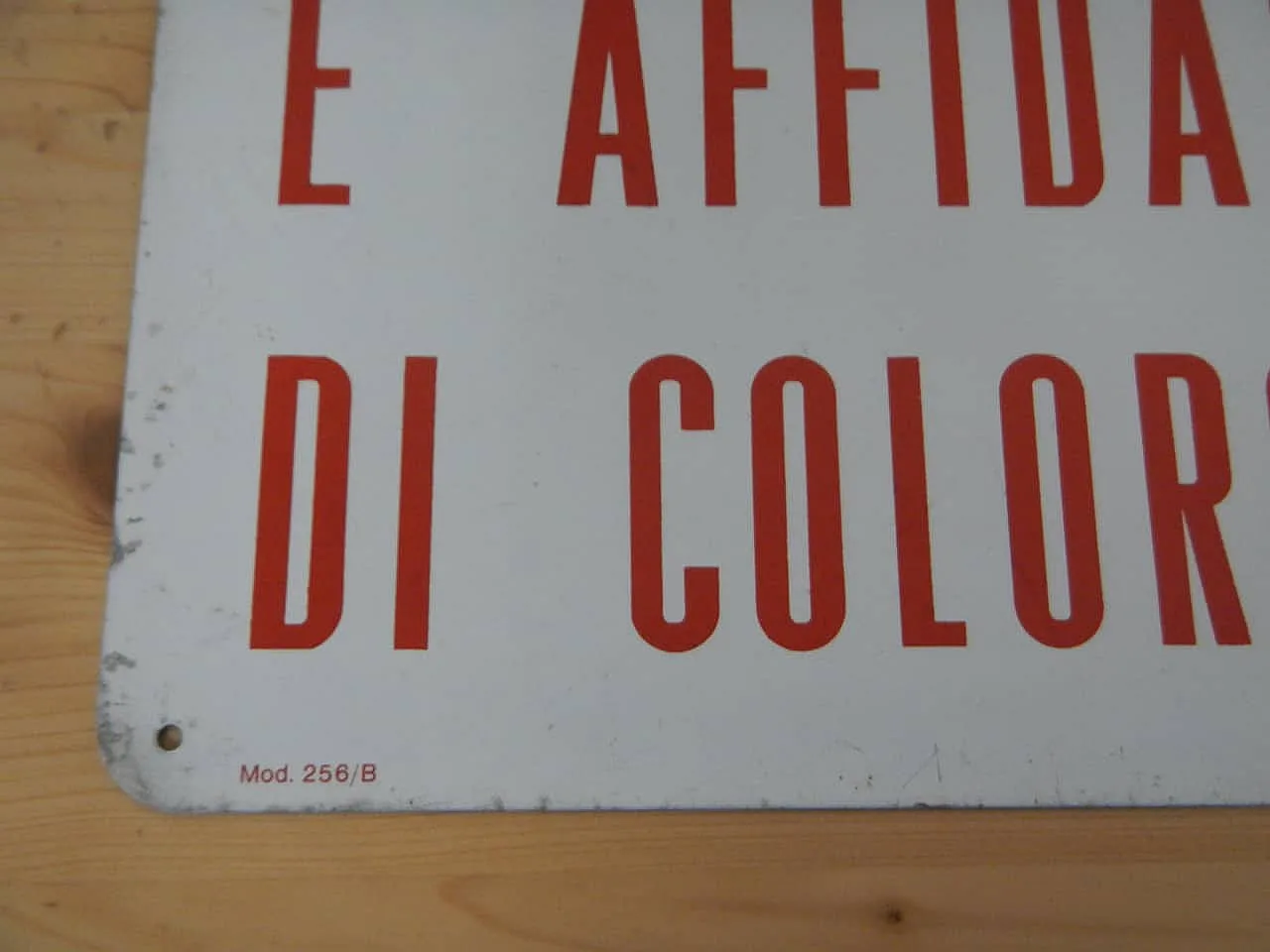 Cartello industria tessile 1960 6