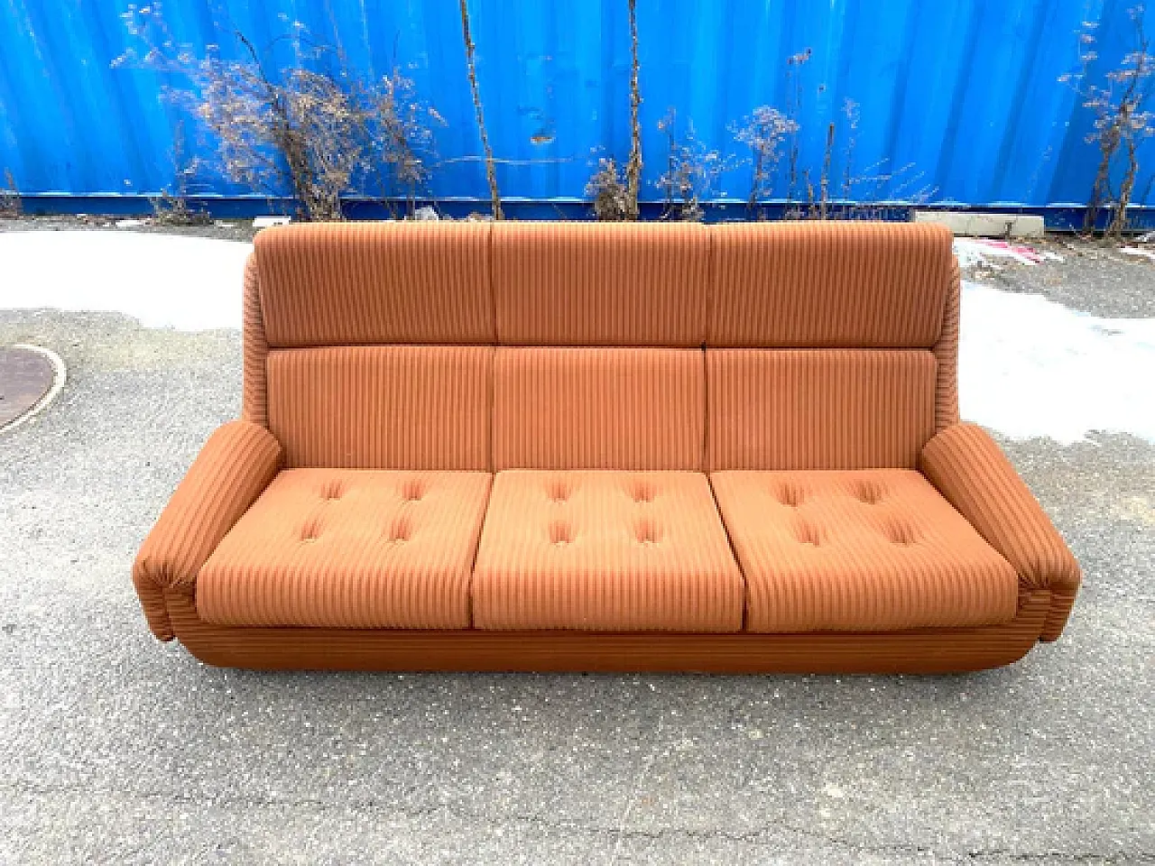 Divano e poltrone Mid-Century di Jitona, anni '70 4