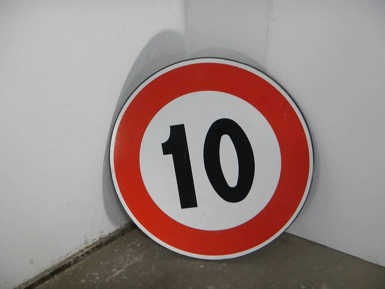 No parking road sign 1980 1