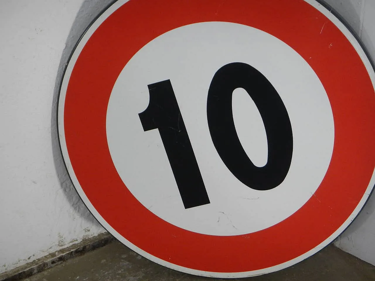 No parking road sign 1980 4