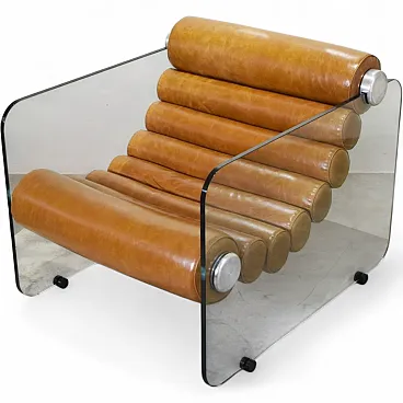 Poltrona Hyaline di Fabio Lenci per Comfortline, anni '70