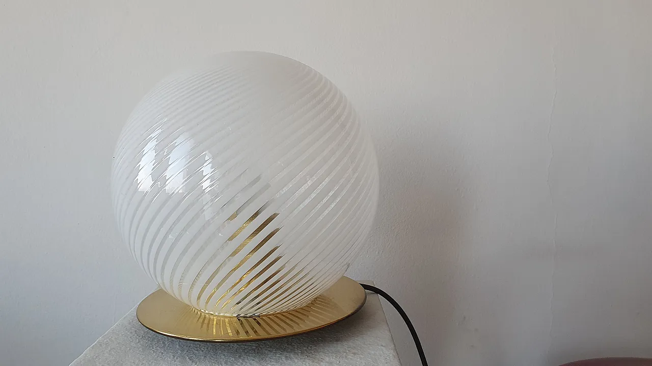 Pair of Venini table lamps, 70s 1126641