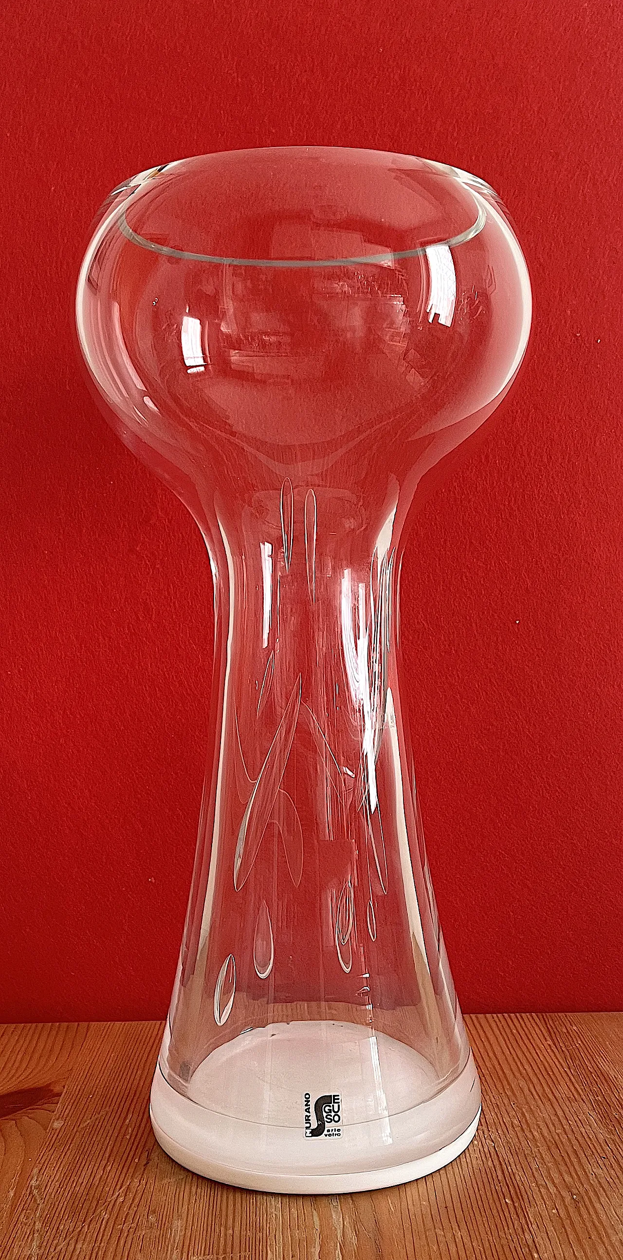 Vaso di Murano Mestro d'arte  Seguso , 1970s 1