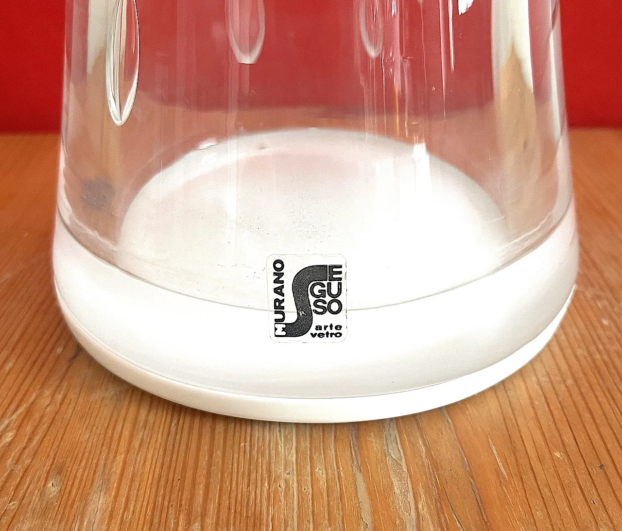 Vaso di Murano Mestro d'arte  Seguso , 1970s 3