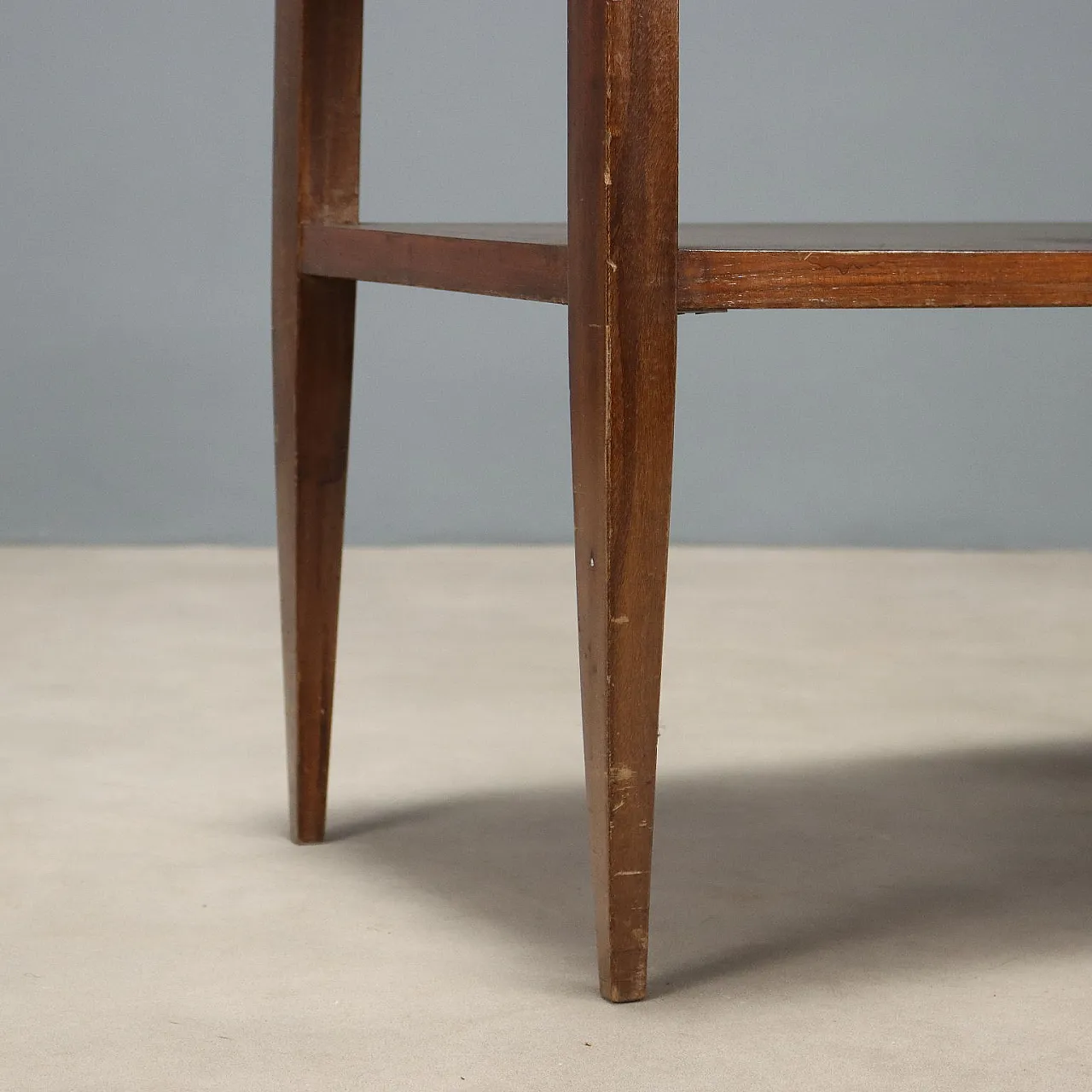 Wooden coffee table with double rectangular top, 20th century 5