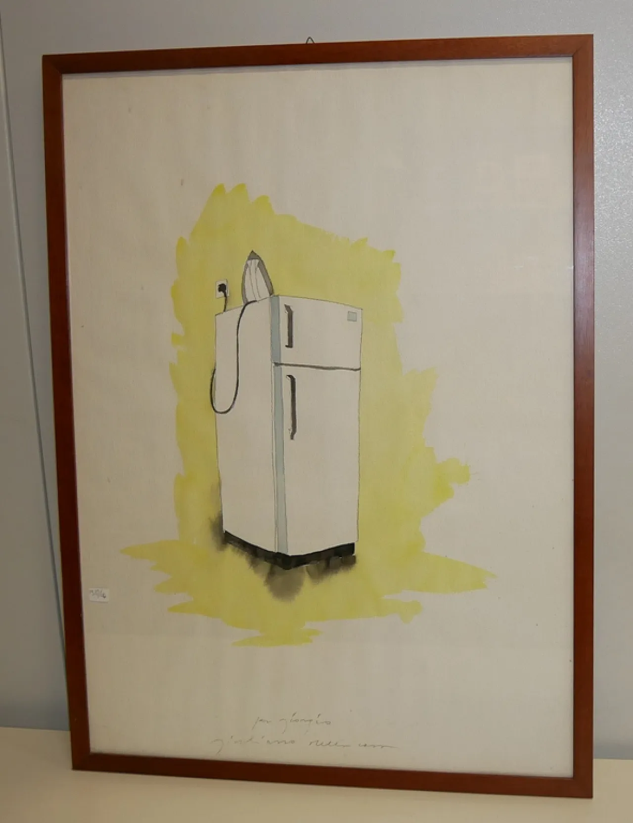 Acquerello di Giuliano Della Casa, anni '70 1