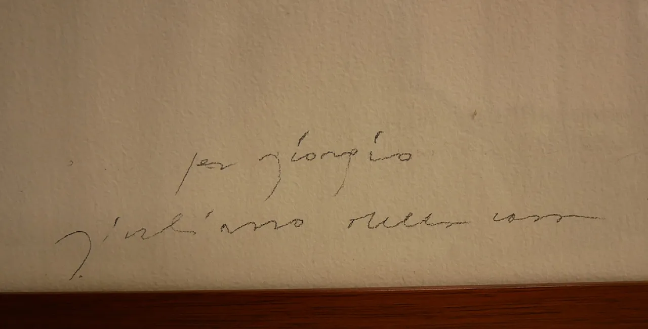 Acquerello di Giuliano Della Casa, anni '70 3