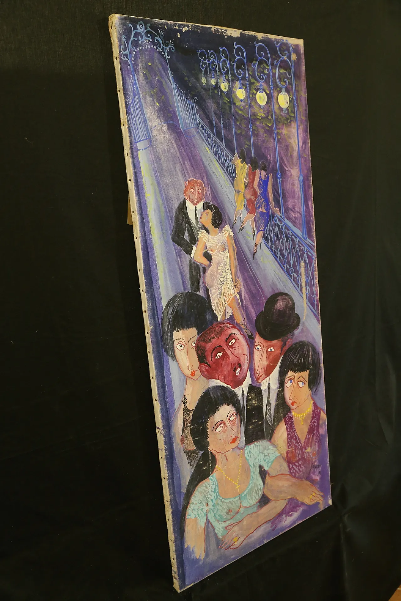 Oil painting on canvas Surfanta Guido De Bonis, 1954 6