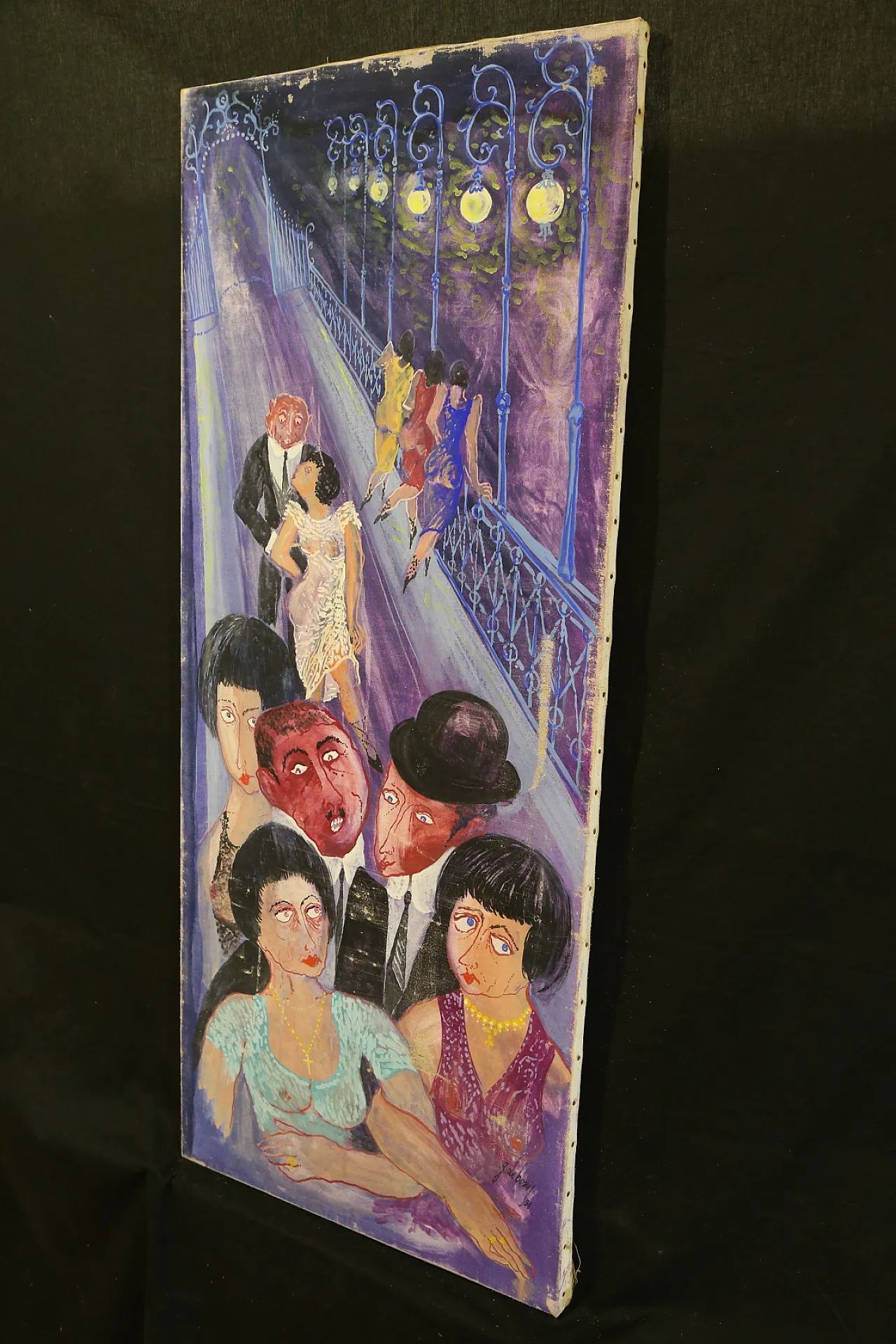 Oil painting on canvas Surfanta Guido De Bonis, 1954 7