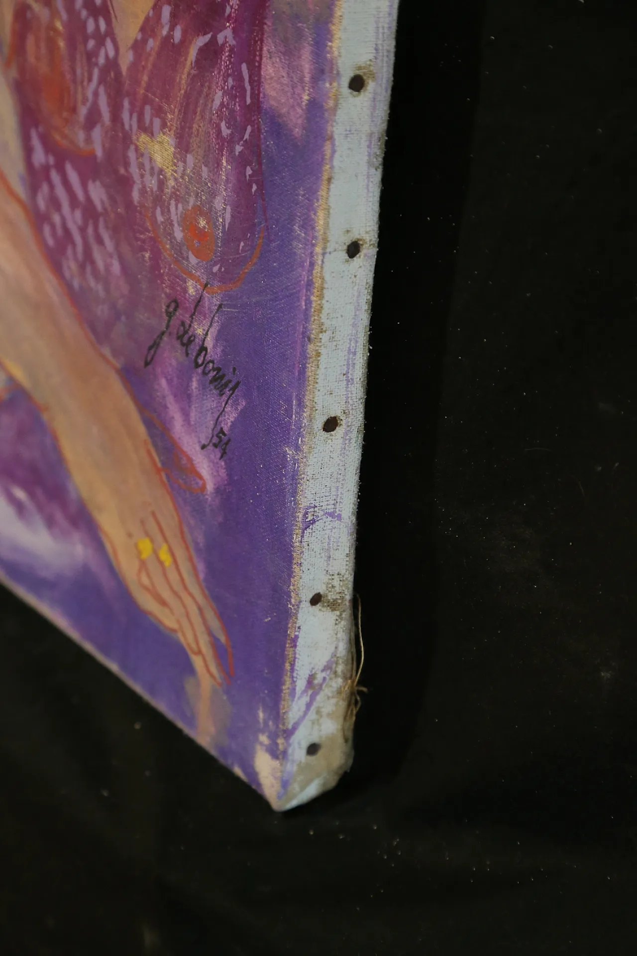 Oil painting on canvas Surfanta Guido De Bonis, 1954 20