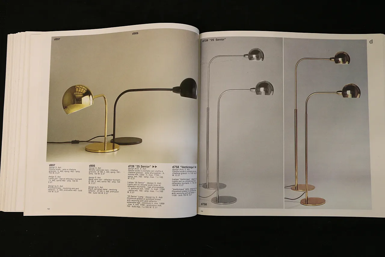 Candle senior venticinque floor lamp by Sergio Asti, 1968 1