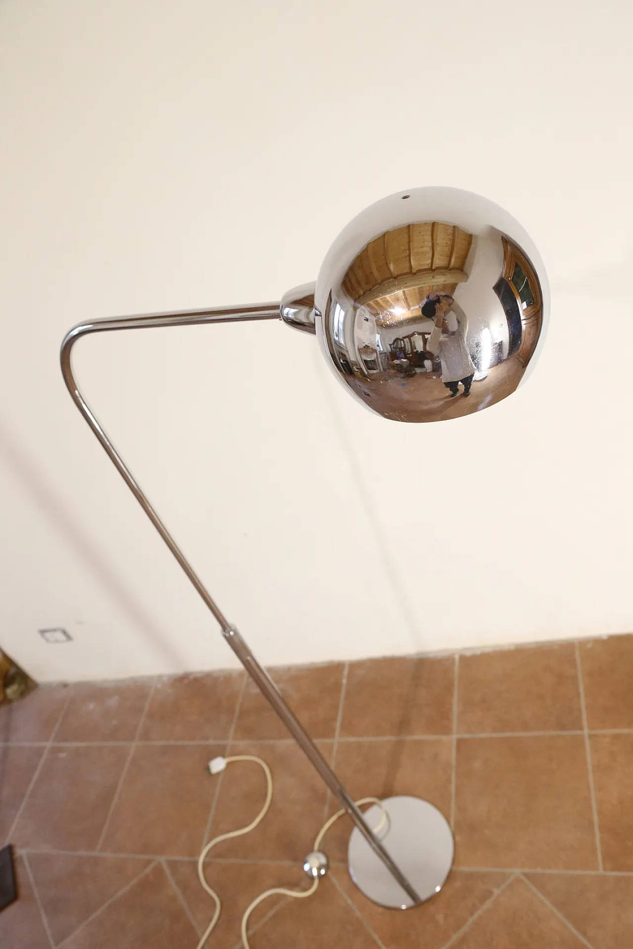 Candle senior venticinque floor lamp by Sergio Asti, 1968 8