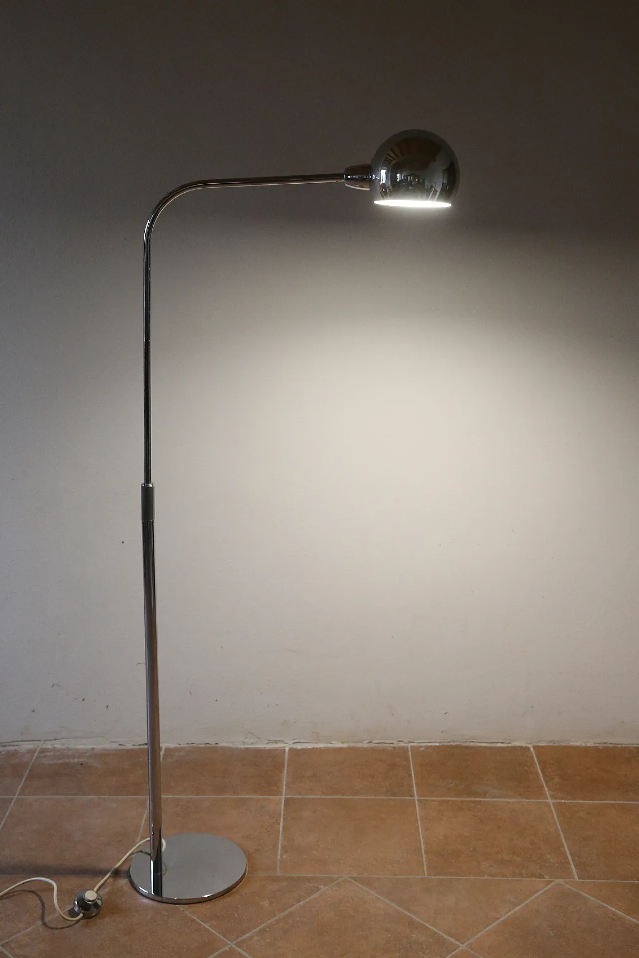 Candle senior venticinque floor lamp by Sergio Asti, 1968 14